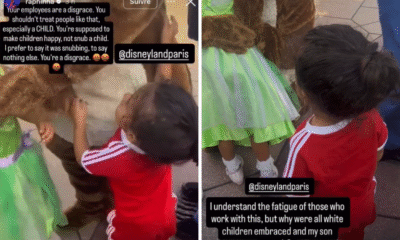 Merasa anaknya diperlakukan rasis, rapinha ngamuk ke disneyland