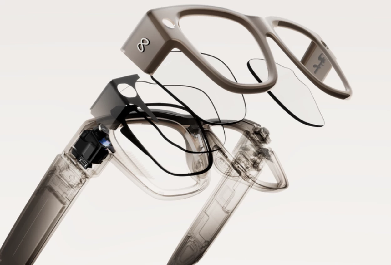 Meta luncurkan ray ban display, kacamata ai dengan gelang pintar emg neural band