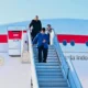 Momen prabowo disambut diaspora saat tiba di hotel new york