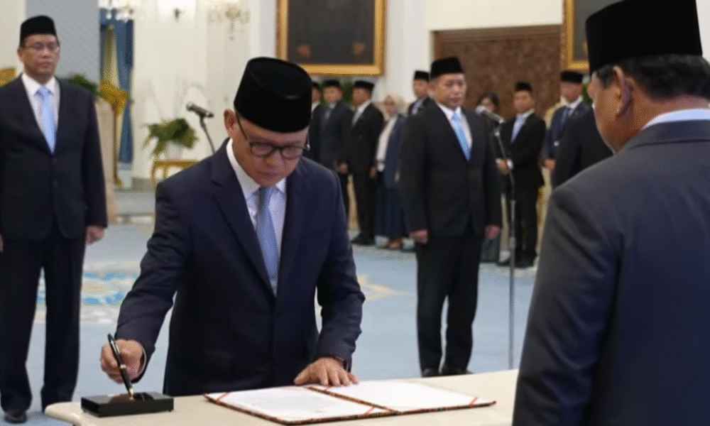 Mukhtarudin resmi gantikan abdul kadir karding sebagai menteri p2mi