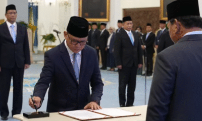 Mukhtarudin resmi gantikan abdul kadir karding sebagai menteri p2mi