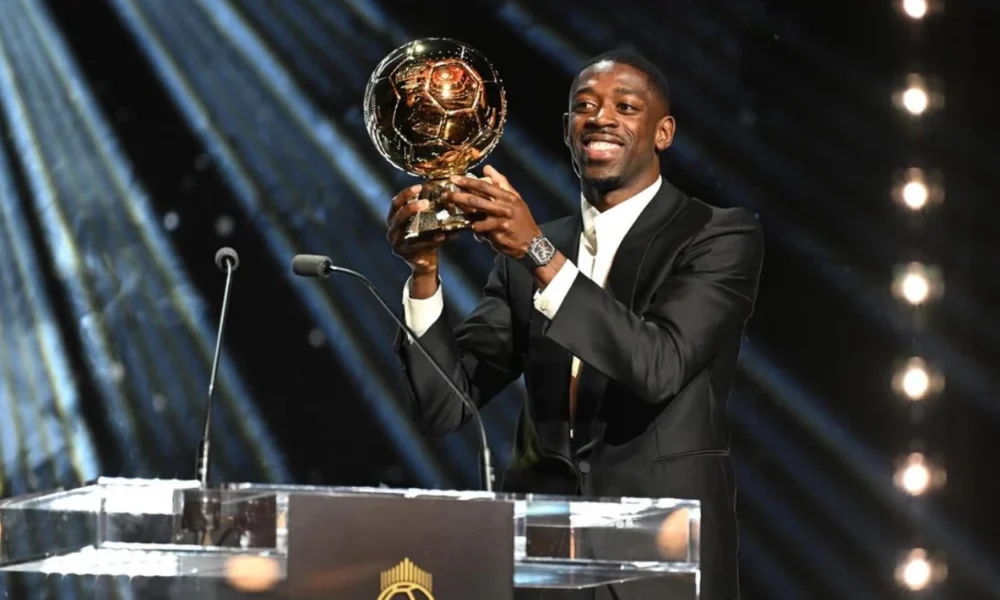 Ousmane dembele raih ballon d'or 2025!