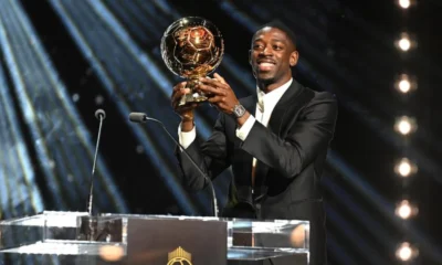 Ousmane dembele raih ballon d'or 2025!