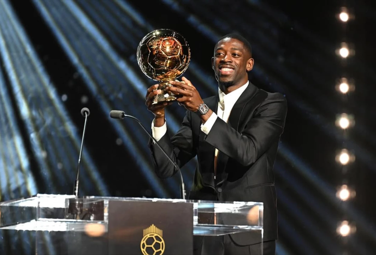 Ousmane dembele raih ballon d'or 2025!