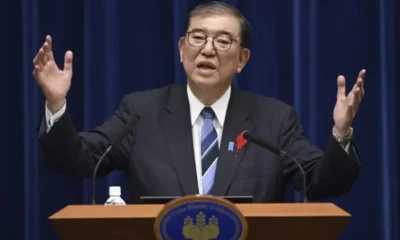 Pm jepang shigeru ishiba mundur dari jabatannya