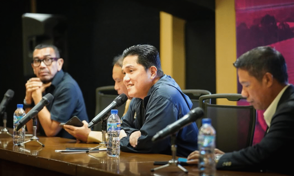 Pssi rombak pimpinan 3 komite, erick thohir dan ratu tisha dicopot