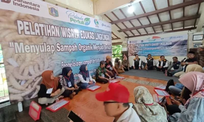 Pelindo gandeng laskaru latih warga kalibaru kelola sampah organik jadi maggot