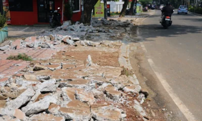 Pemerintah tangsel revitalisasi pedestrian ciater ramah difabel, gelontorkan dana rp7 miliar