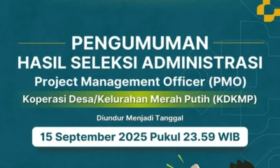 Pengumuman hasil seleksi administrasi pmo kemenkop diundur, simak jadwal terbarunya!