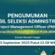 Pengumuman hasil seleksi administrasi pmo kemenkop diundur, simak jadwal terbarunya!
