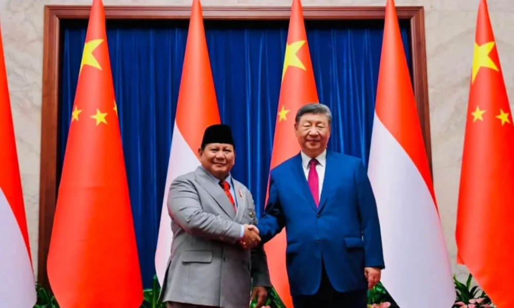 Perkuat kerja sama bilateral, prabowo dan xi jinping bahas giant sea wall