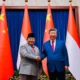 Perkuat kerja sama bilateral, prabowo dan xi jinping bahas giant sea wall