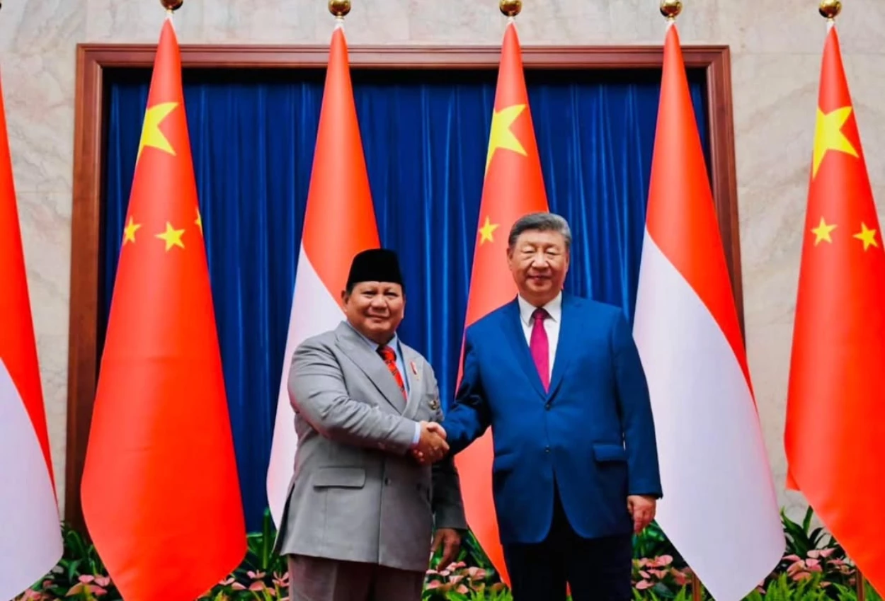 Perkuat kerja sama bilateral, prabowo dan xi jinping bahas giant sea wall