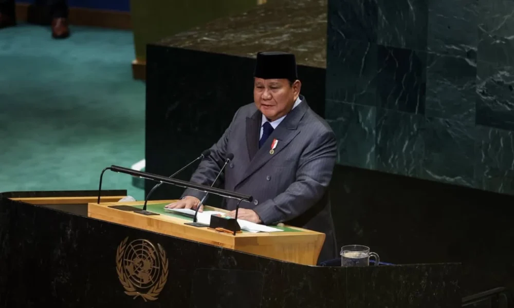 Pidato lengkap prabowo di ktt pbb, bahas solusi dua negara palestina israel