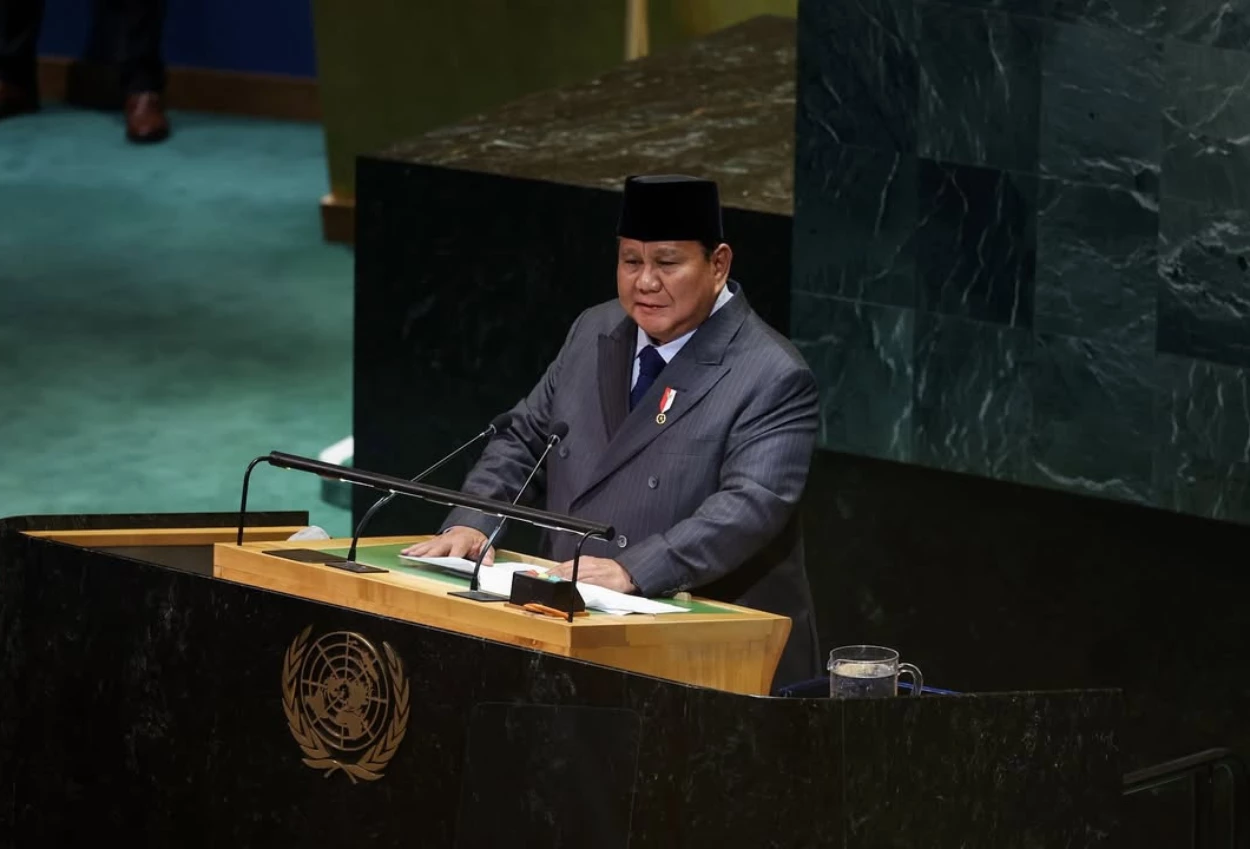 Pidato lengkap prabowo di ktt pbb, bahas solusi dua negara palestina israel