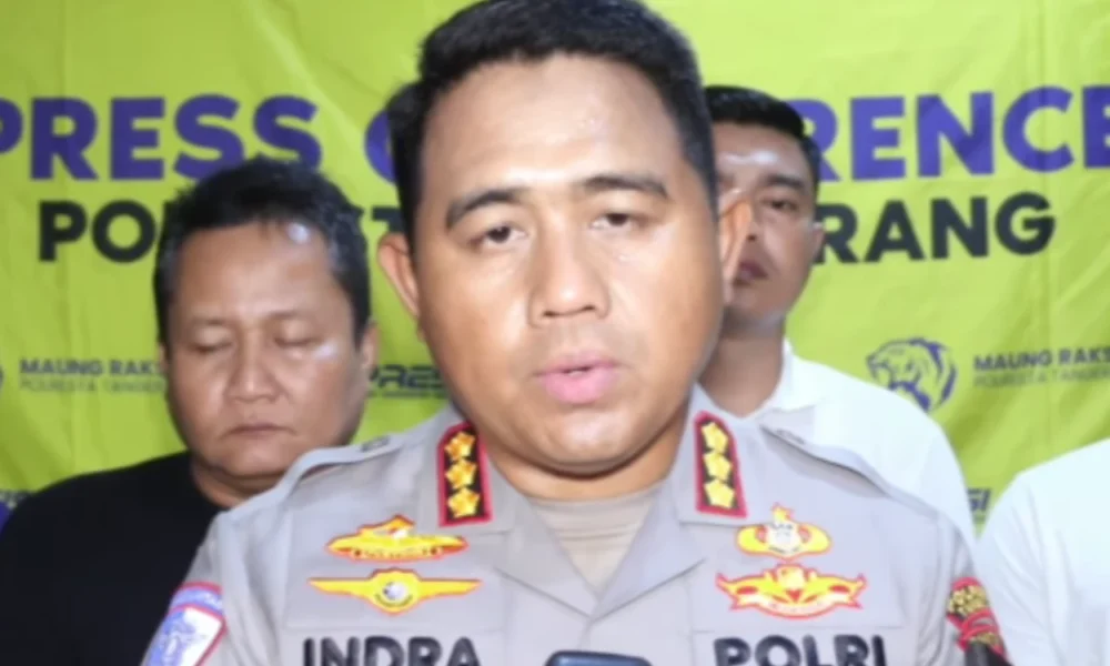 Polisi amankan 23 debt collector yang hadang pemotor di cikupa tangerang