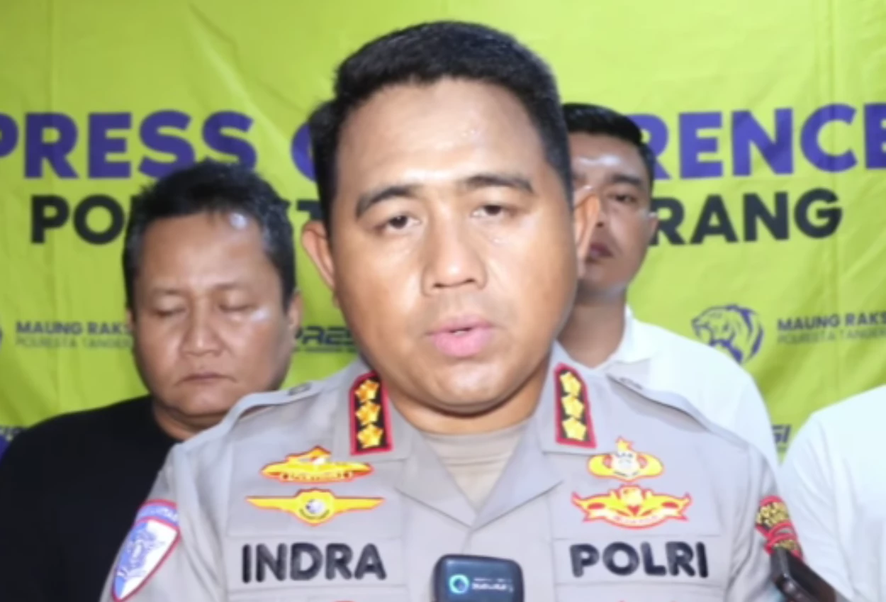 Polisi amankan 23 debt collector yang hadang pemotor di cikupa tangerang