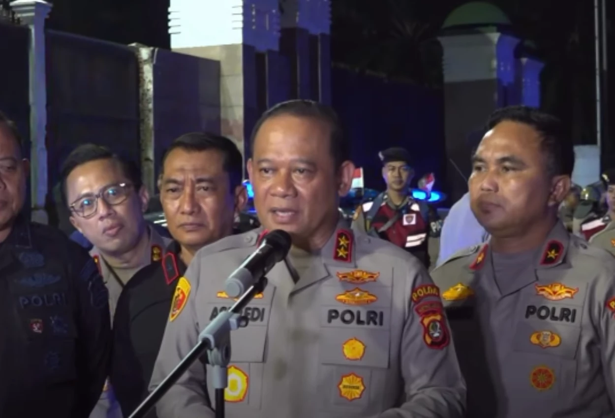 Polisi tangkap 1.240 orang selama aksi demo di jakarta