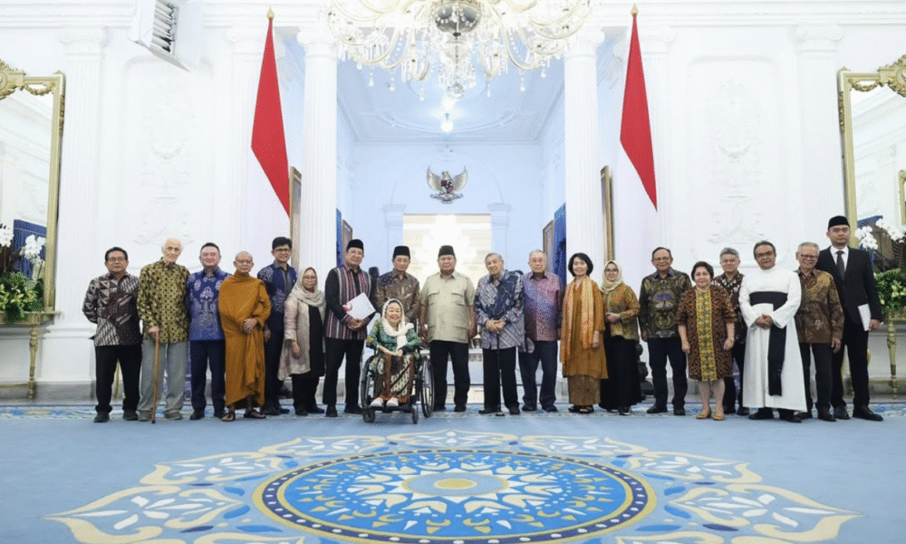 Prabowo bertemu para tokoh gerakan nurani bangsa, ada quraish shihab hingga romo franz magnis