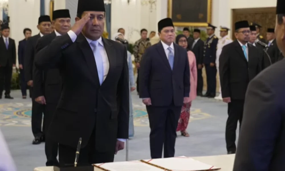 Prabowo lantik ahmad dofiri sebagai penasihat khusus untuk reformasi kepolisian