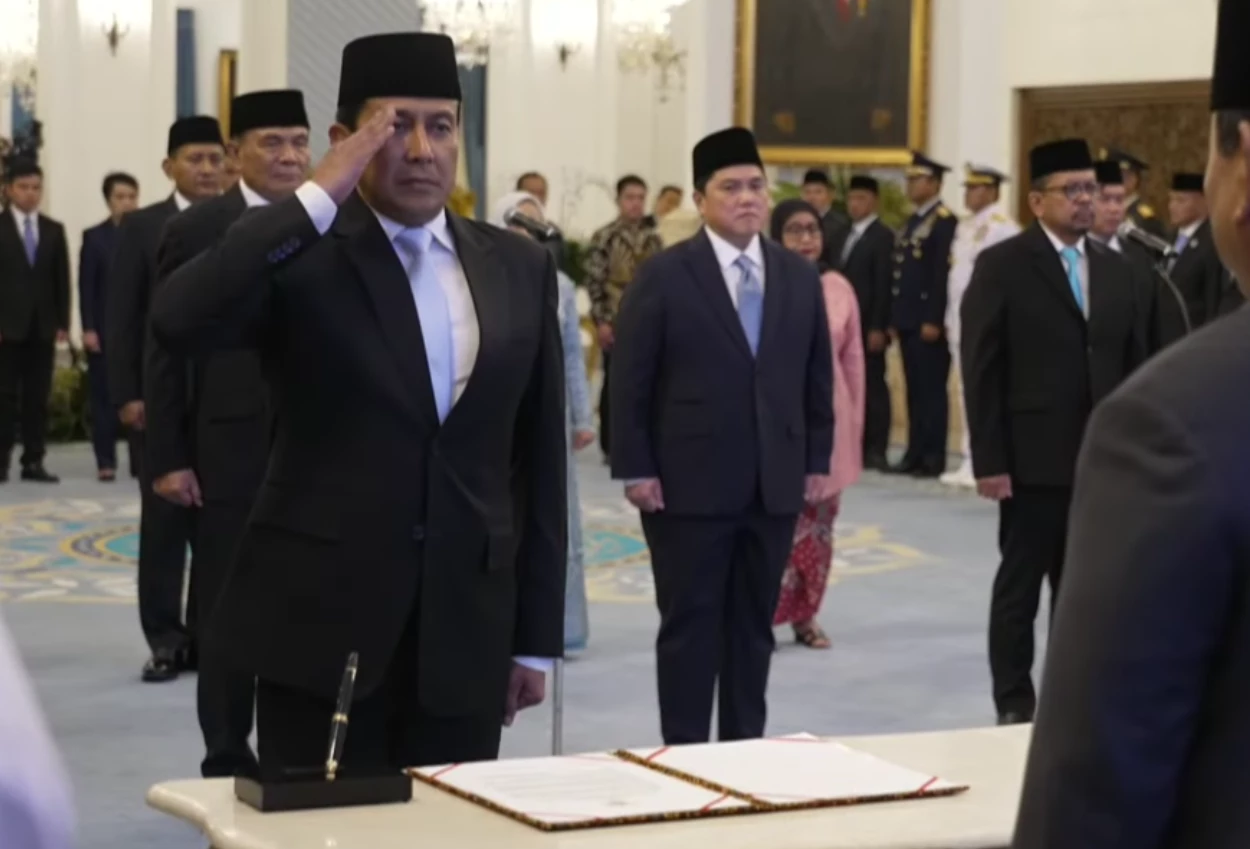 Prabowo lantik ahmad dofiri sebagai penasihat khusus untuk reformasi kepolisian