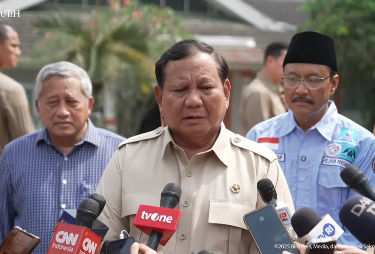 Prabowo setuju bentuk tim reformasi kepolisian