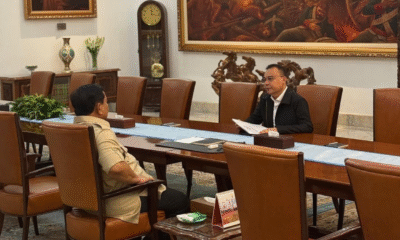 Prabowo dan sufmi dasco gelar pertemuan di istana, apa yang dibahas