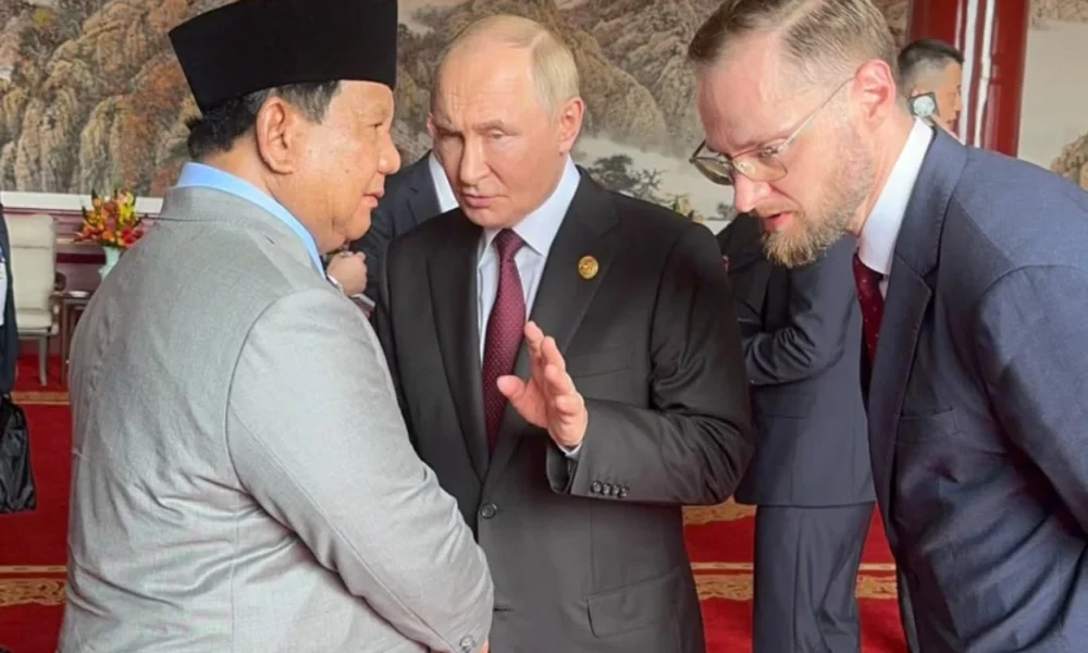 Prabowo dan vladimir putin gelar pertemuan khusus di china