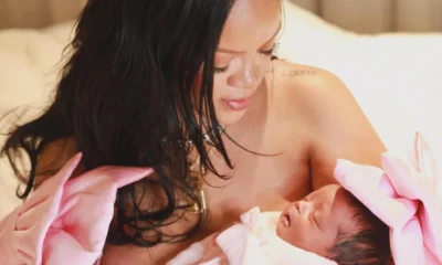 Rihanna pamer foto melahirkan anak ketiga, liontin seharga rp133 juta bikin salfok!