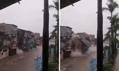 Ruko di bali ambruk diterjang banjir, 4 orang dilaporkan tewas