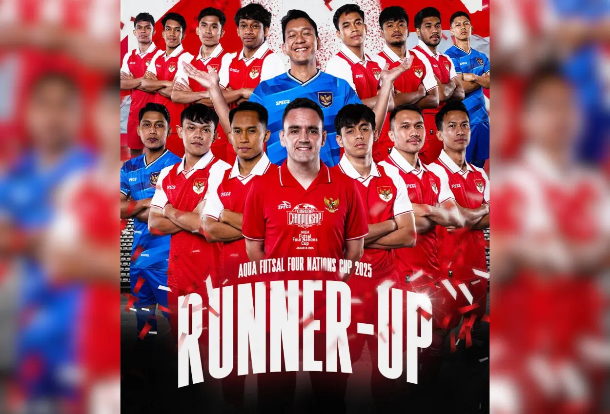 Timnas futsal indonesia jadi runner up di four nations cup 2025