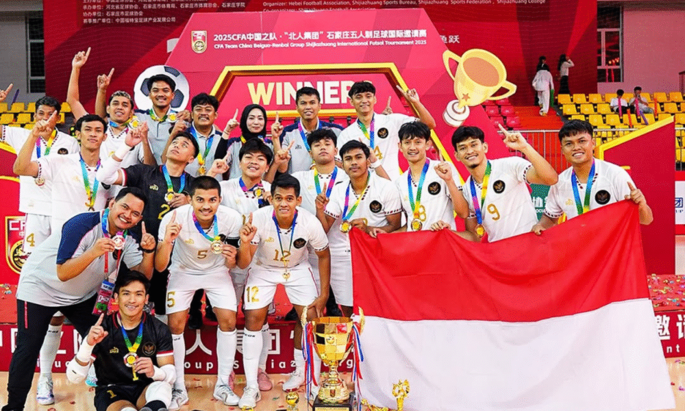 Timnas futsal ri juarai turnamen internasional cfa usai taklukkan denmark 4 2 (1)