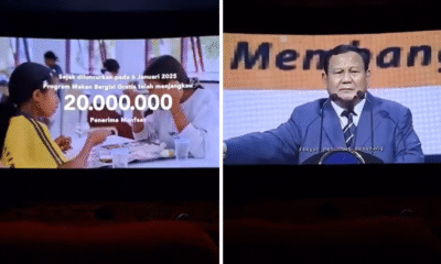 Video prabowo tayang di bioskop sebelum mulai film, istana kalau komersial boleh kenapa pemerintah nggak