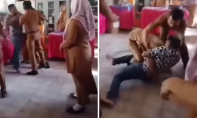 Viral! 2 guru sd di madina terlibat baku hantam hingga jatuh ke lantai