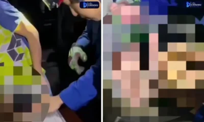 Viral! damkar evakuasi bocah 7 tahun yang nyangkut di mesin cuci