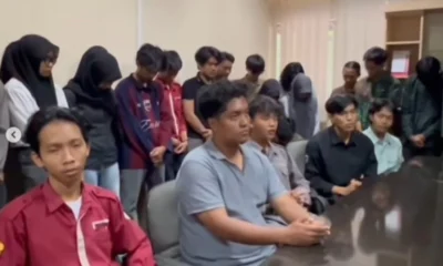 Viral! maba unsri disuruh cium kening sesama teman, ketua himpunan mahasiswa buka suara