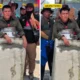Viral! pria rela cor badan saat aksi demo hari tani nasional
