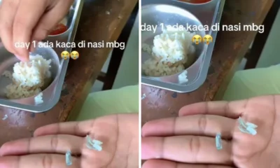 Viral! siswa sma di batam temukan pecahan kaca di program mbg
