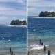Viral! siswa di morotai rela berenang menyebrangi laut usai pulang sekolah