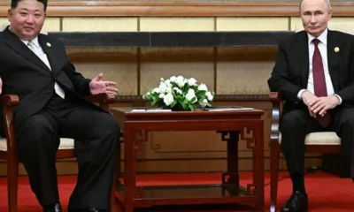 Viral! stafsus bersihkan kursi hingga gelas yang digunakan kim jong un usai bertemu dengan putin