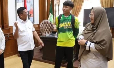 Andra soni undang makan siang kepsek dan siswa sman 1 cimarga, akhiri konflik dengan damai