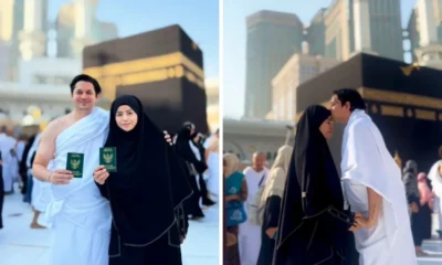 Andrew andika resmi menikah dengan violentina kaif, pamer buku nikah di depan kakbah