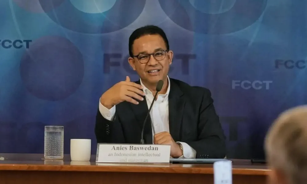 Anies baswedan ngaku kedutan usai namanya disebut sebut prabowo lagi ada yang ngomongin ya