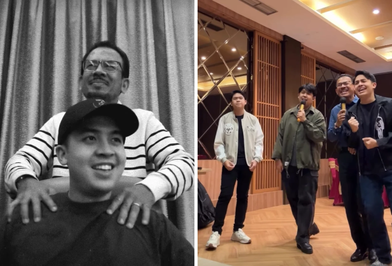 Ayah jerome polin meninggal dunia, diduga karena penyumbatan usus dan paru paru