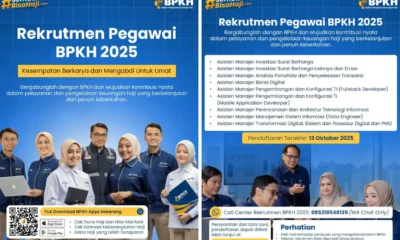 Bpkh buka 11 lowongan kerja, simak syarat dan cara daftarnya!
