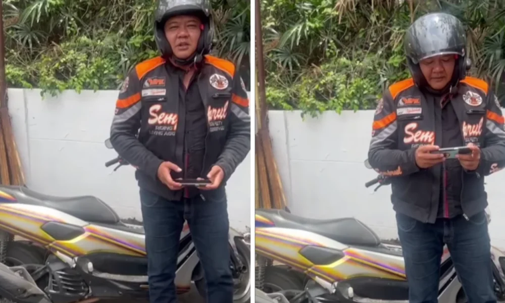 Berdalih mau urai kemacetan, pemotor yang hentikan bus di ciwidey minta maaf