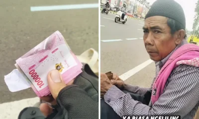 Diiming imingi modal usaha, pedagang sandal kena tipu diberi amplop isi uang mainan