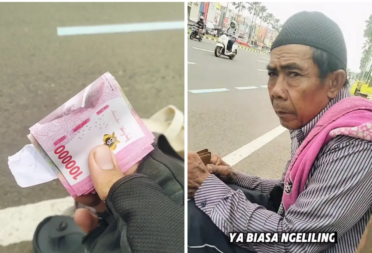 Diiming imingi modal usaha, pedagang sandal kena tipu diberi amplop isi uang mainan