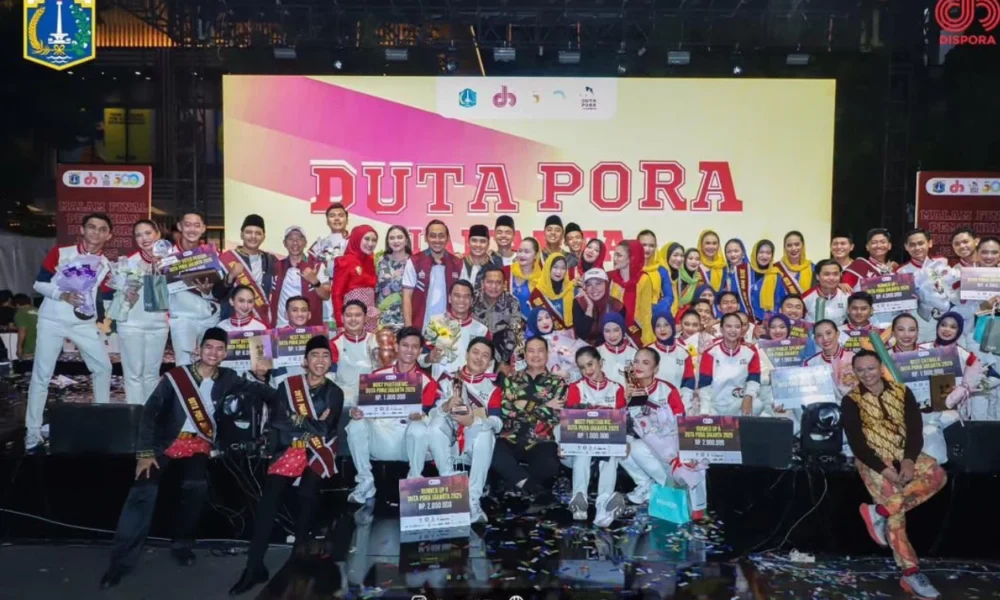 Dispora jakarta gandeng risyah hadirkan inovasi baru lewat busana adat duta pora