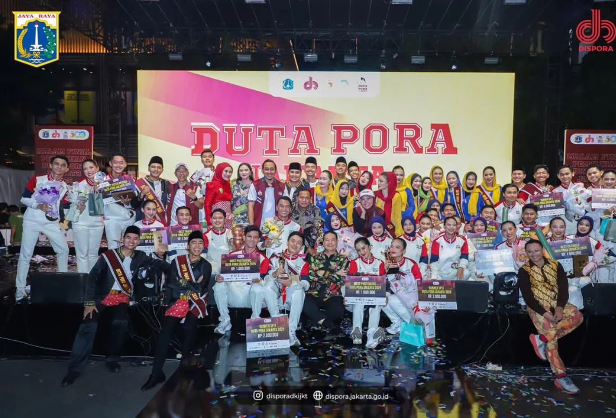 Dispora jakarta gandeng risyah hadirkan inovasi baru lewat busana adat duta pora